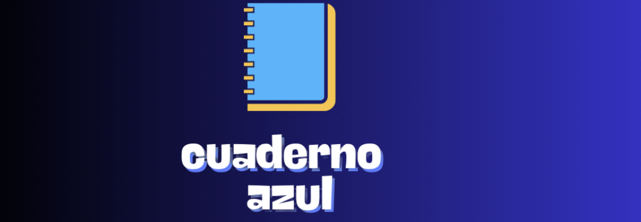Cuaderno Azul