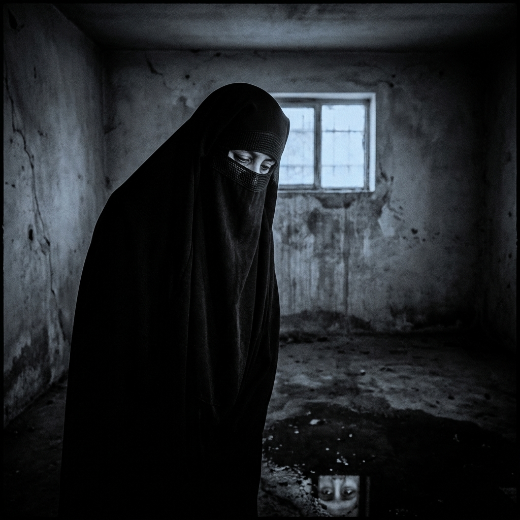 Ninguna mujer bajo una cárcel de tela